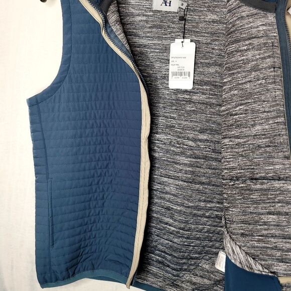American Heritage Quilted Full Zip Vest Size Medium - Picture 6 of 11
